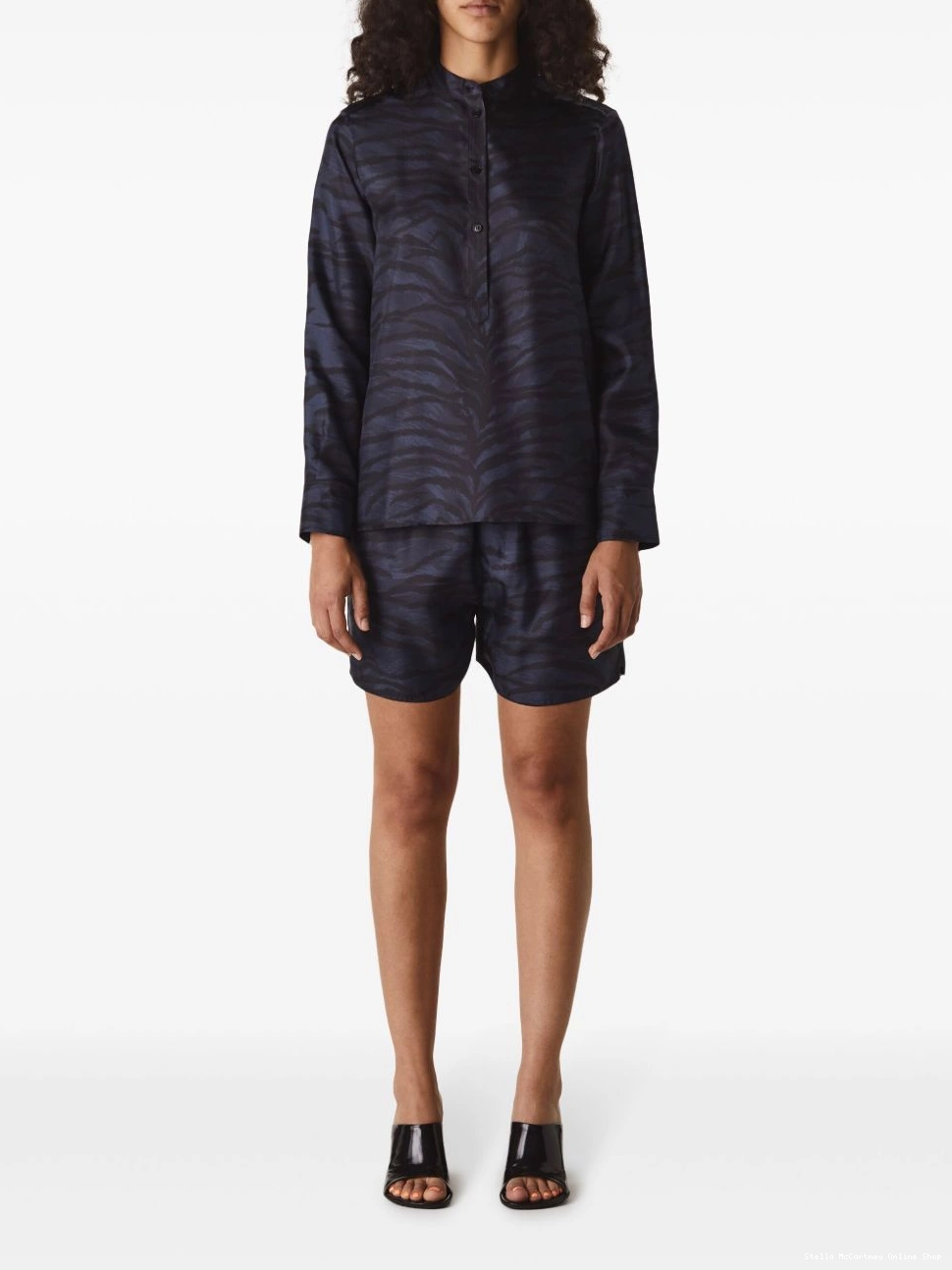 Cheap Women Stella shorts printed silk McCartney 0428